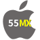 Aplicativo 55MX para iOS